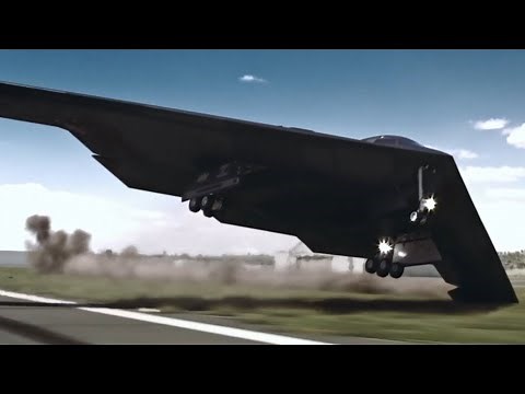 Northorp B-2 Spirit of Kansas - Crash Animation