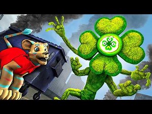 4CLOVERSAURUS is following me... (Gmod Sandbox)