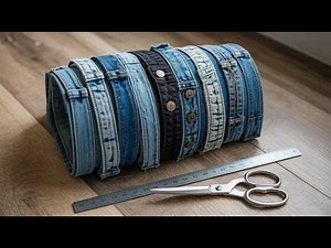 DIY Denim Bag | Creative Sewing Ideas Using Old Jeans