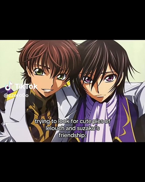 Lelouch and Suzaku's Friendship Moments