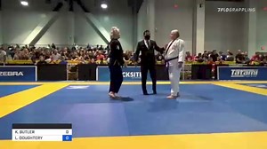 LYNN DOUGHTERY vs KATHY BUTLER 2021 World Master IBJJF Jiu-Jitsu Championship