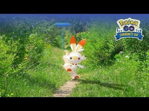 Scorbunny will be featured during March Community Day