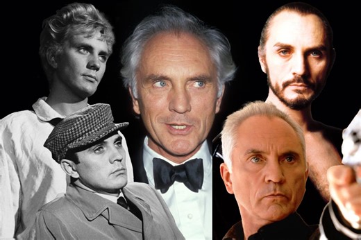 Terence Stamp's piercing stare made him a singular, unforgettable screen presence