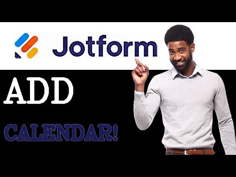 How To Add Appointment Calendar To Jotform (2025)
