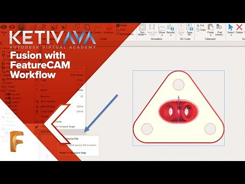 Fusion 360 with FeatureCAM Workflow | Autodesk Virtual Academy