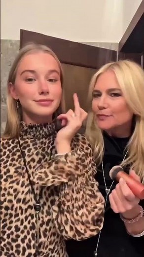 Valeria Mazza sorprendió con el parecido a su hija Taina 😍 #valeriamazza #mazza #valeria #tainamazza