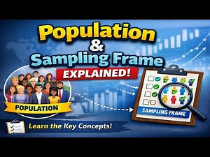 Defineing Poplation and Sampling Frame