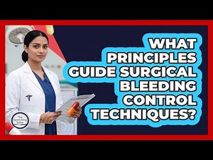 What Principles Guide Surgical Bleeding Control Techniques?