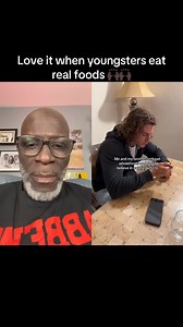 130K views · 1.4K reactions | I set out to educate the youngsters. As a gyn owner, I saw the transition from eating predominantly whole foods into eating cereal bars, protein products, and all the other nonsense! It makes my day when I see young folks eating real foods! Amazing! Well done Rosie and Adam. #eddieabbew #eatrealfood #wtfu #abbewcrew | Eddie Abbew | Facebook
