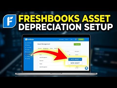 How to enable depreciation schedule setup in FreshBooks for business assets - Beginner Guide