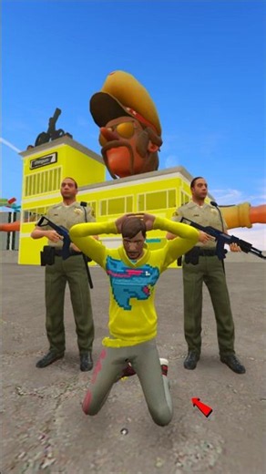 CRAZY MR BEAST GOT ARRESTED BY POLICE 🚨 | INDIAN BIKE DRIVING 3D | #gta #gta5 #shorts
