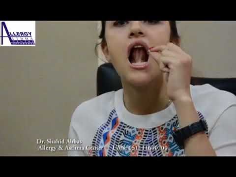 How to Take Sublingual Tablets (English Language)