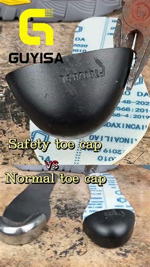 Safety Shoes vs Sharp Objects & Heavy Tools #workshoes # #guyisa #safetyshoes #industrialsafety