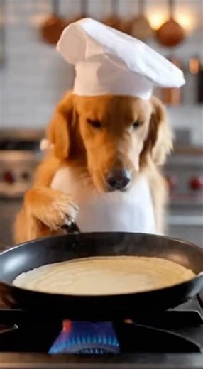Crepes Flambé by Chef Doggo! 🇫🇷🥞