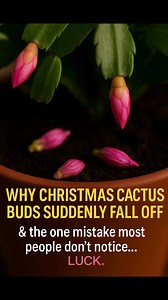 📌Those pink buds shouldn’t be on the soil… something is stressing your cactus. | Garden Whisper