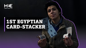 2.5K views · 29 reactions | Egyptian card-stacker Ahmed Refay is using his talent to create artistic geometric models and hopes to get his name into the Guinness World Records | Middle East Eye | Facebook