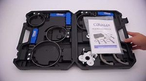 8PCS Oil Filter Wrench Set – Stainless Steel Swivel Wrenches (1-3/4”to 5-1/4”), 9” & 12” Adjustable Pliers, Universal 3-Jaw Remover with Adapter, Organized in Storage Case for Auto Repair