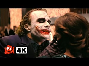 The Dark Knight (2008) 4K - Joker Threatens Rachel | Movieclips