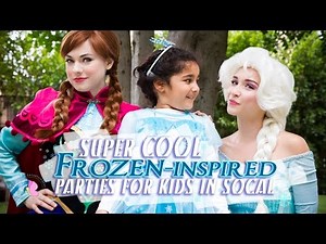 Frozen Birthday Party Ideas | Sing Along | Los Angeles, CA