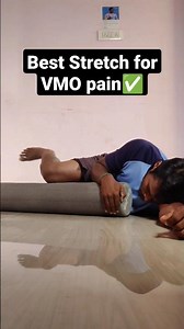 Best Stretch for VMO pain 😮 #prp #kneepain #knee #strength #excercise #explore #youtube #ytshorts