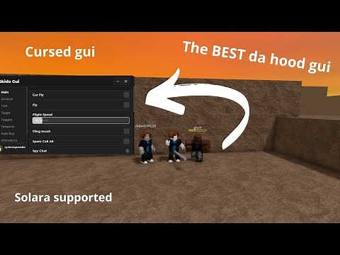 The BEST da hood script, in beta (Cursed) (FREE) (Solara supported)