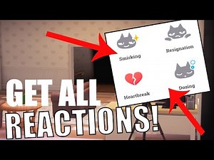 **UPDATED** How To Get All The Reactions! (Animal Crossing New Horizons)