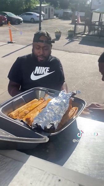 They had to come and see for themselves what the business is. The proof is in the tamales @ the Tamalehse #htx #htown #foodie #tamales #tamaletime #tamaleboss #tamaleplughtx #jerseyvillagetexas #two90foodcourt