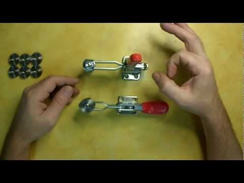 Harbor Freight Toggle Clamps Tool less Upgrade