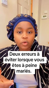 527K views · 11K reactions | Deux ( 02) erreurs à ne pas commettre directement après son mariage : faire les enfants directement dans les deux ans qui suivent et faire venir les proches /familliers vivre chez vous. | SANTE & prévention | Facebook