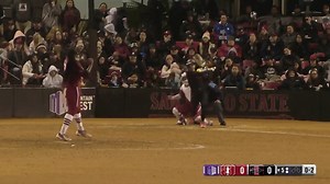 NiJaree Canady making it look too easy 😮‍💨 #NCAASoftball x 🎥 Mountain West Network / Stanford Softball | NCAA Softball