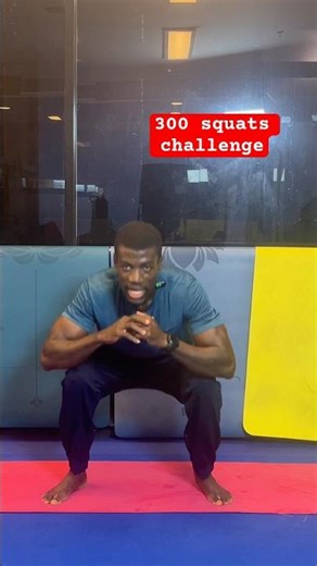 300 squats #workoutmadesimple #motivation #squats
