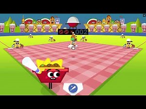 retrobowl26.org Doodle Baseball - Back With The Legendary Home Run!