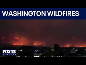 Multiple wildfires spread in Washington state | FOX 13 Seattle