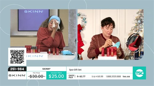 Get ready for some fun with host Renee Deighton and Dimitri James from SKINN Cosmetics. 🤩 They’re wiping away the day and showing off their fresh faces! 💄✨ Watch for laughs and beauty tips. You won’t want to miss it! 😄🧖‍♀️🧴 Exciting Offers Everyday! Shop TSC.ca | TSC