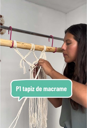 Tapiz de Macramé Paso a Paso: Emprendimiento Creativo