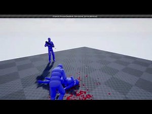 UNREAL ENGINE 4 EUPHORIA PHYSICS SELF BALANCE GROUND DETECTOR