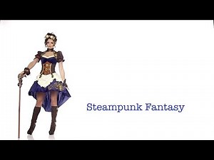 Steampunk Fantasy Women's Costume