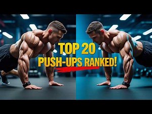 Top 20 Push-Up Variations Ranked from Easiest to Hardest | Build Strength Fast! 💪