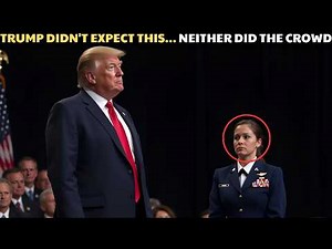 A Female Pilot Stood Up During Trump’s Speech… No One Expected This
