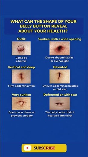 What Your Belly Button Shape Reveals About Your Health | Surprising Signs