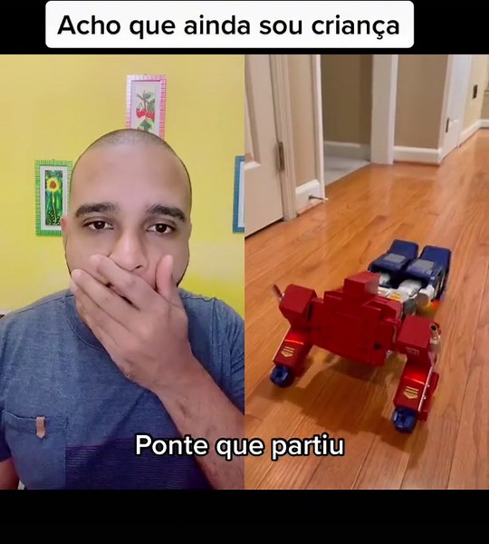 Toy Robot Transformation: Optimus Prime in Action