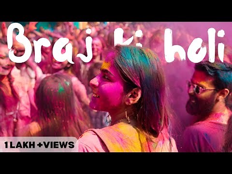 Solo at Vrindavan Holi | Braj ki holi | Documentary