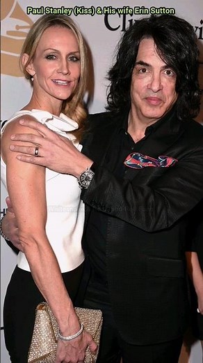 Paul Stanley (🎸Kiss🎤) & his wife Erin Sutton 😍