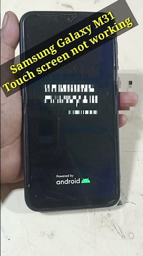 Samsung Galaxy M31 Touch screen not working #mobiletipsandtricks #viral #video #shorts