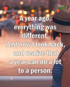 Different | The meaning of life