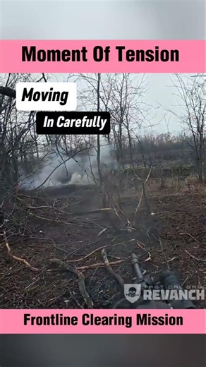 Clearing Positions on the Frontline | POV Footage