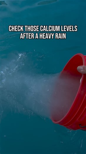 Pool Chemistry Done Right on Instagram: "Don’t forget after a heavy rain check your calcium levels. Rain has a 30 Calcium Hardness."