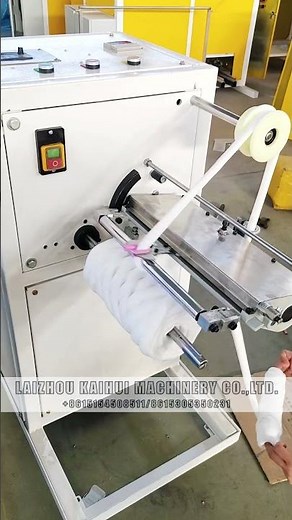 Hot melt cotton spool winding machine bobbin winder