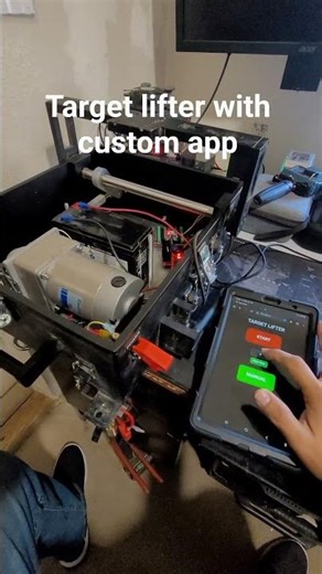 ESP32 Arduino Single Target Lifter | Custom App, Limit Switches, L298N/BTS7960 for Shooting Ranges!