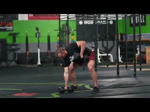 Dumbbell Gorilla Row - How To - Movement Demo